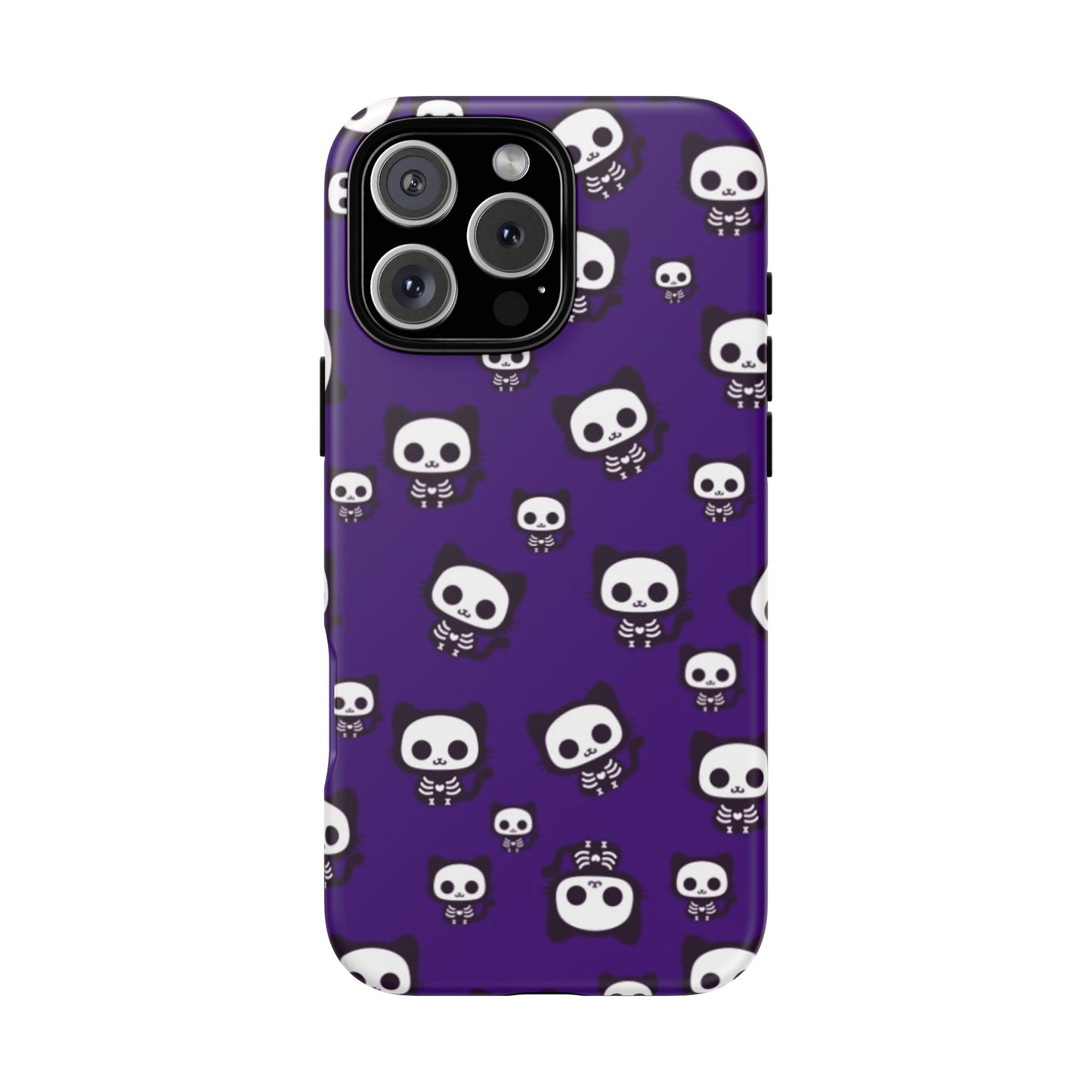 Cute Kitty Skull Phone Case